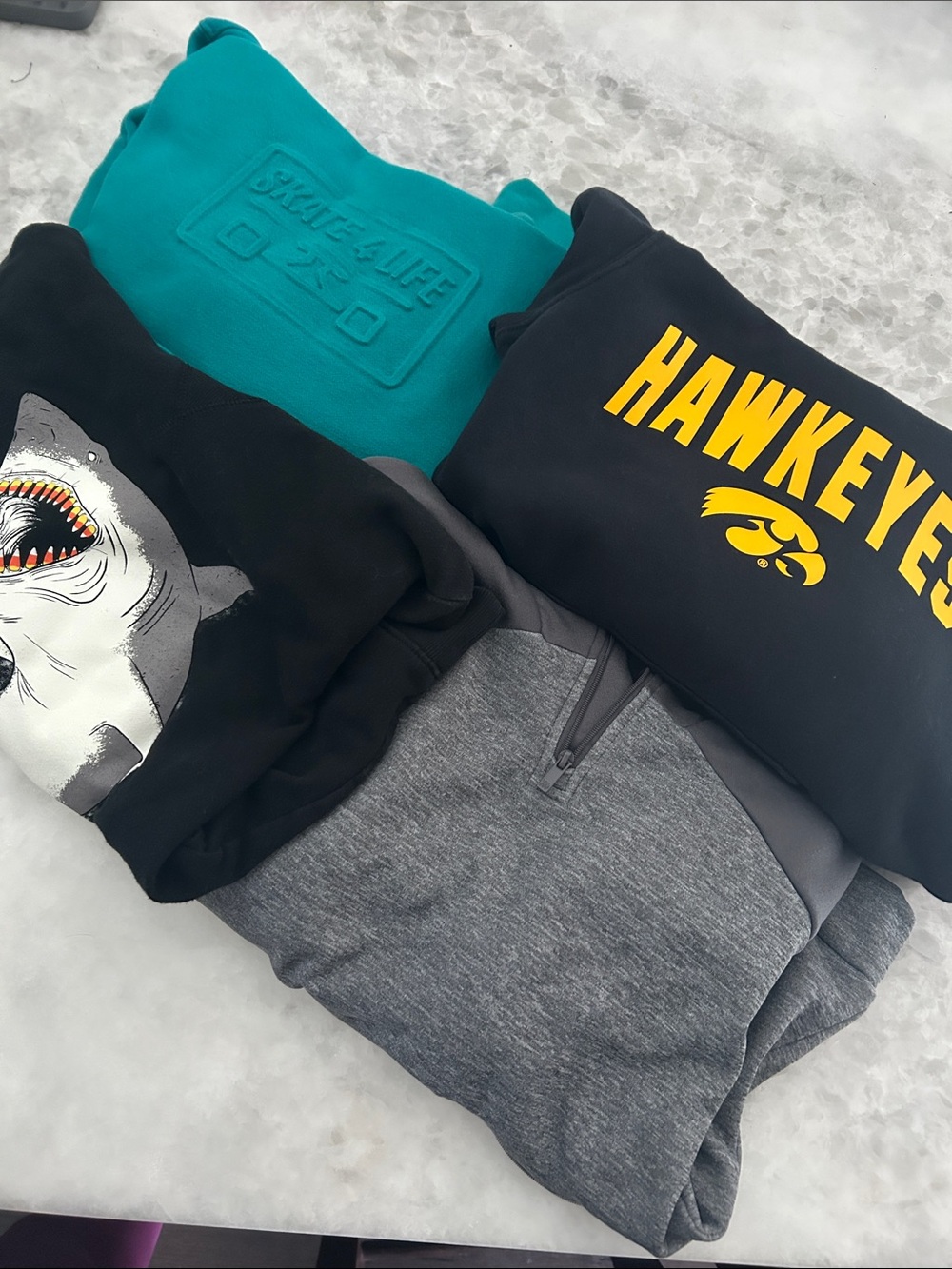 Kids Pull Over Hooded Sweatshirts